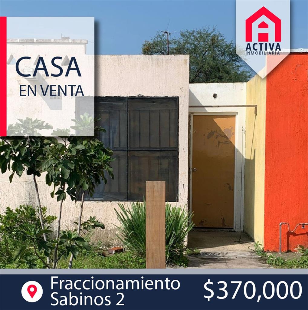 Vendo casa en Sabinos 2. Casa en Venta. Catálogo de Inmuebles.